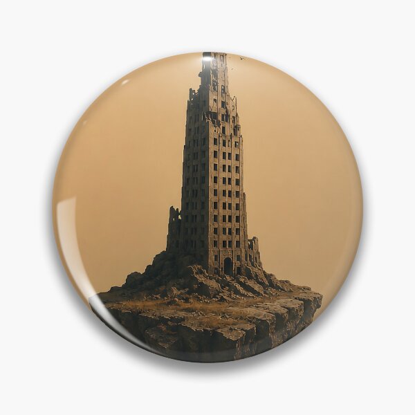 Item preview, Floating Skyscraper – Surreal Architecture Wall Art designed and sold by SacredLensV.