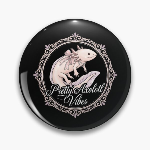 Item preview, Pretty Axolotl Vibes Coquette Bow Vintage Frame Aesthetic designed and sold by TeNovaStudio ⭐⭐⭐⭐⭐.