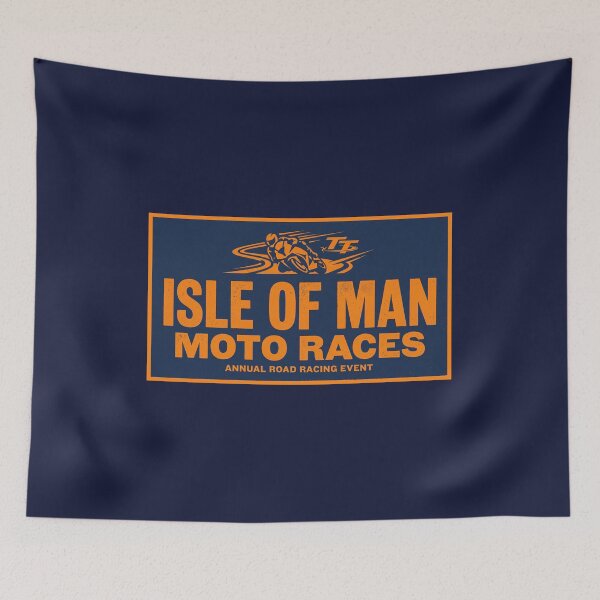 Item preview, Isle of Man Moto Races TT Road Racing Event Biker designed and sold by KiwiRider.