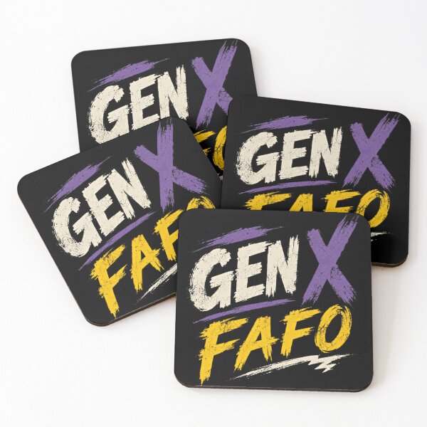 Item preview, Gen X Fafo Generation X Attitude designed and sold by RetroMini2026.