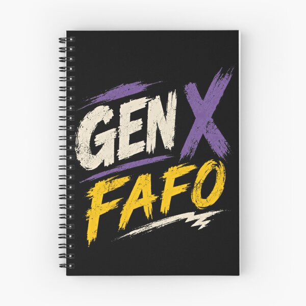 Item preview, Gen X Fafo Generation X Attitude designed and sold by RetroMini2026.