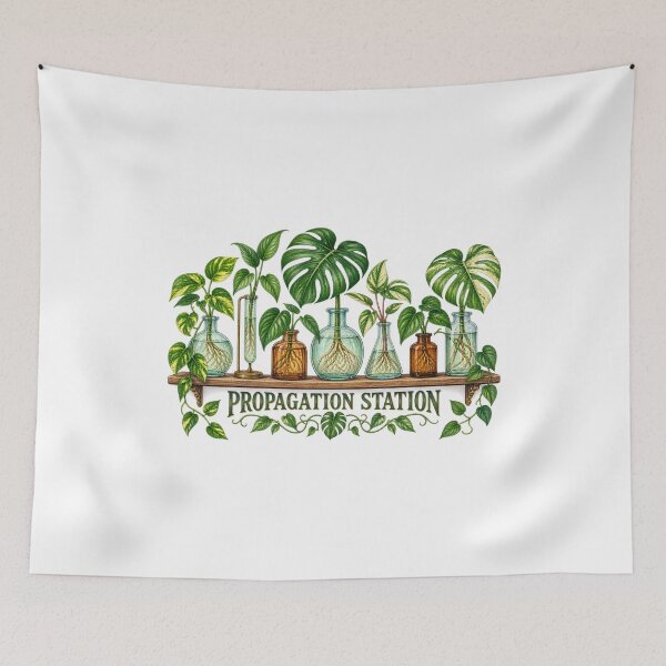 Item preview, Indoor Gardening Houseplant Jungle Botanical Room Art designed and sold by AMICO77.