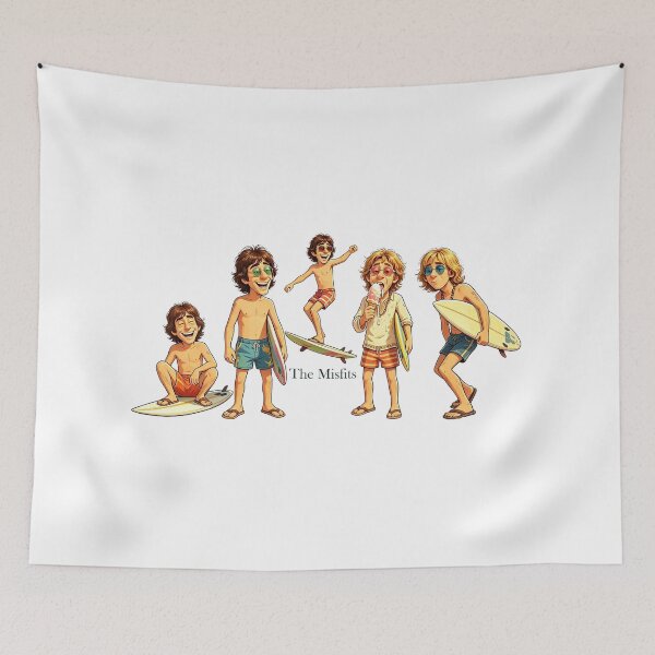 Item preview, The Misfits Beach designed and sold by KayUweRott.