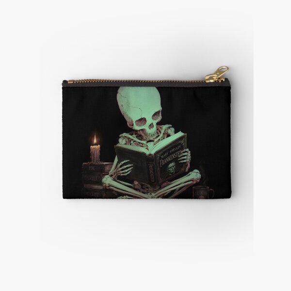 Item preview, Skeleton Reading Gothic Horror Classics designed and sold by ClubVacay.