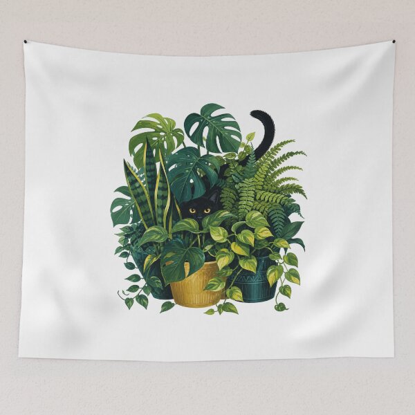Item preview, Indoor Gardening Houseplant Jungle Botanical Room Art designed and sold by AMICO77.