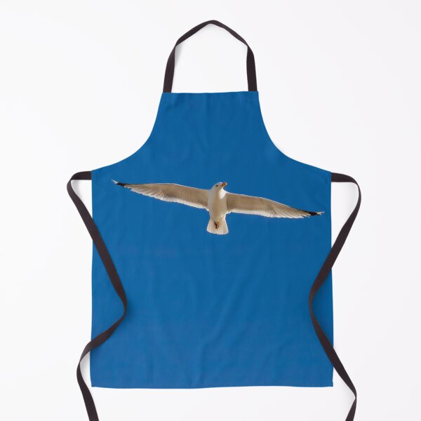 Item preview, Minimalist Seagull in Flight Against Clear Blue Sky designed and sold by photossmirnov.