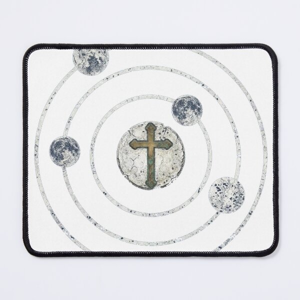 Item preview, Solar System w/Cross designed and sold by PlanetVintage.