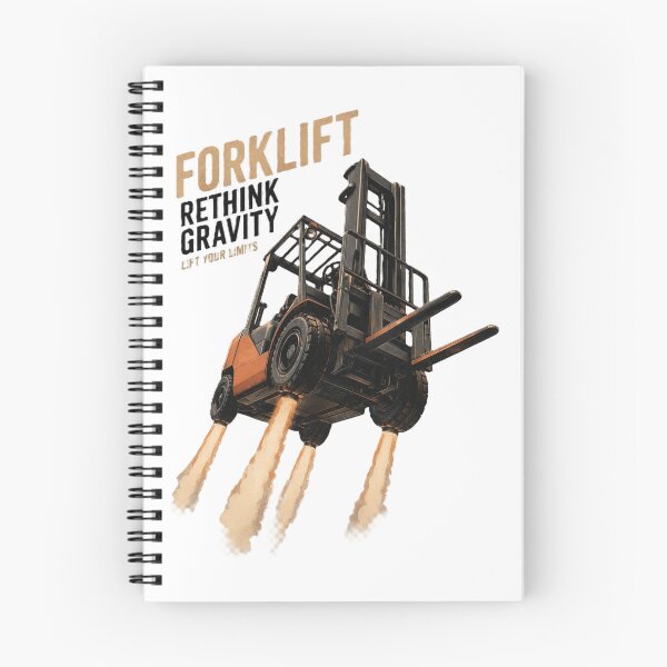 Item preview, Forklift Rocket Retro designed and sold by RetroNibylander.