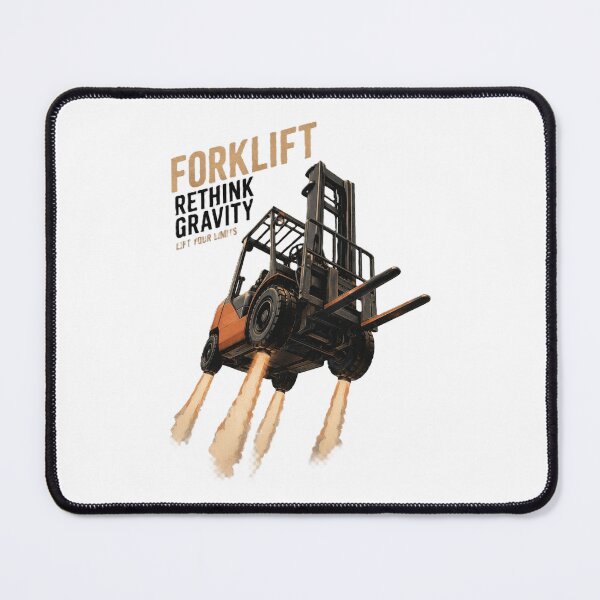 Item preview, Forklift Rocket Retro designed and sold by RetroNibylander.