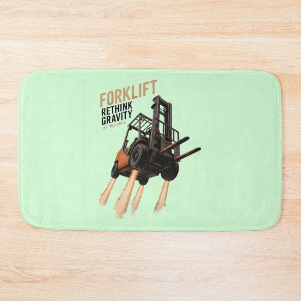 Item preview, Forklift Rocket Retro designed and sold by RetroNibylander.