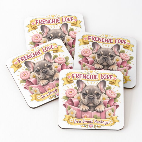 Item preview, Frenchie Love In a Small Package  designed and sold by EclecticCharm.