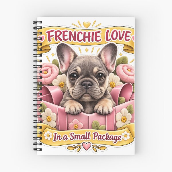 Item preview, Frenchie Love In a Small Package  designed and sold by EclecticCharm.