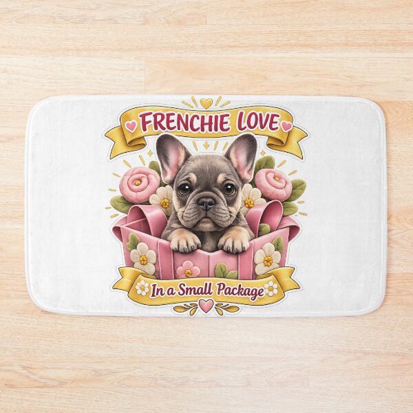 Item preview, Frenchie Love In a Small Package  designed and sold by EclecticCharm.