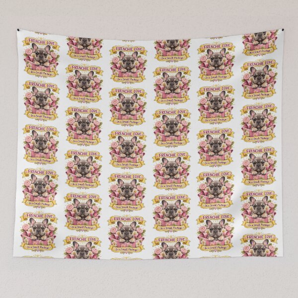 Item preview, Frenchie Love In a Small Package  designed and sold by EclecticCharm.