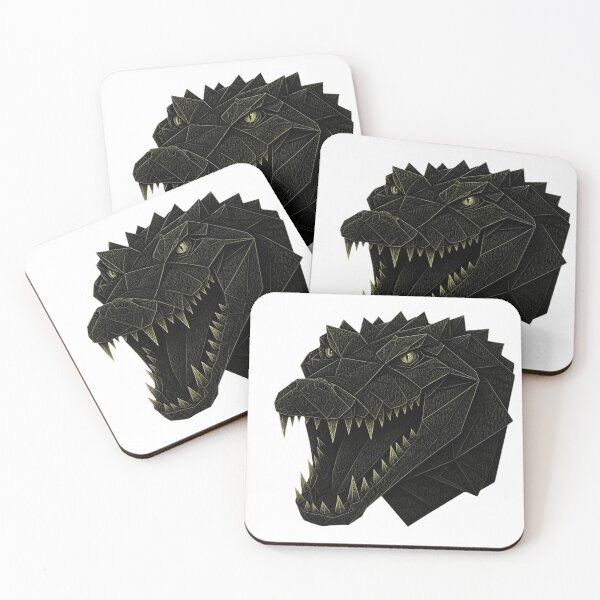 Item preview, Crocodile head | Fragmented Cubist  designed and sold by ekemarket.
