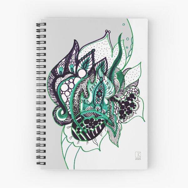 Item preview, Copy of Abstract Organic Zentangle Botanical Line Drawing designed and sold by OKNEW.