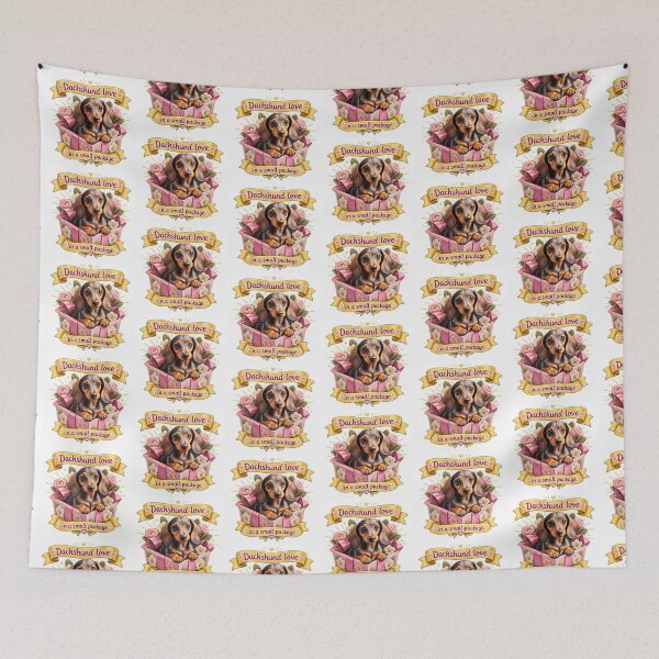 Item preview, Dachshund love in a small package  designed and sold by EclecticCharm.