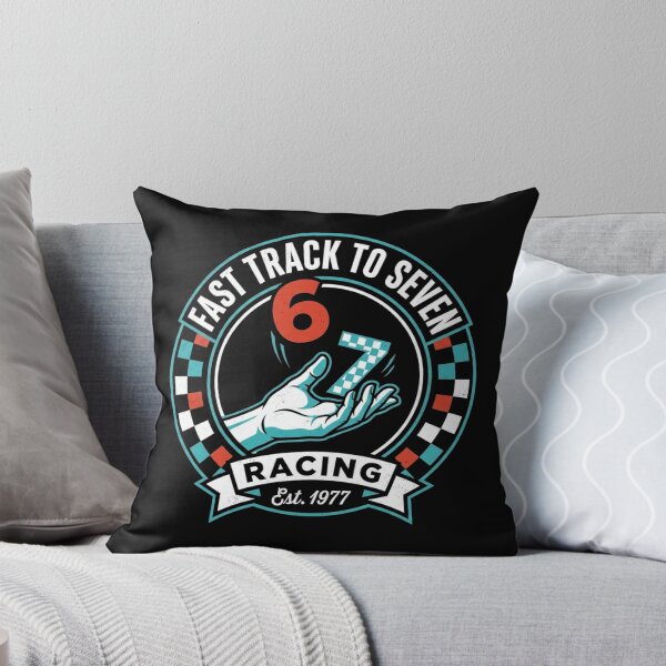 Item preview, Fast Track To Seven 6 7 Meme Racing 7th Birthday Boy designed and sold by TeNovaStudio ⭐⭐⭐⭐⭐.