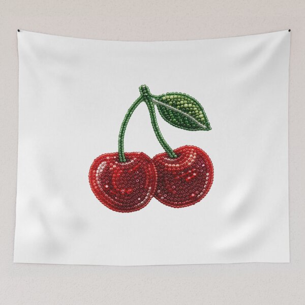 Item preview, Bead Embroidery Seed Bead Botanical Craft Art designed and sold by AMICO77.