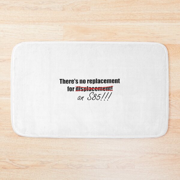Item preview, Funny Car Joke No Replacement For S Engine Black Text | ⭐⭐⭐⭐⭐ designed and sold by Borisston01.