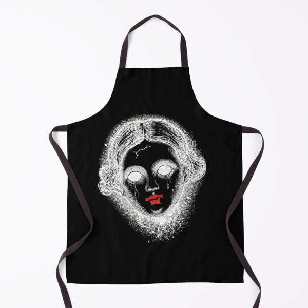 Item preview, CREEPY Victorian Doll Face with Red Lips designed and sold by Greenbaby.