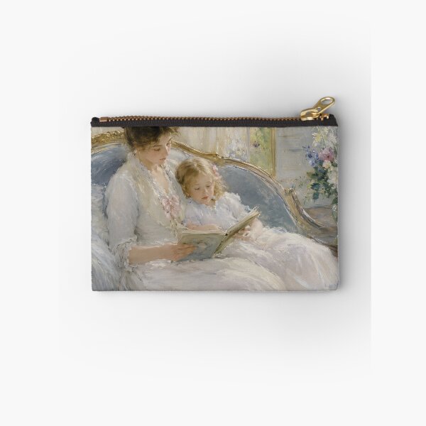 Item preview, Mother and Child Reading Together – Motherhood Wall Art & Book Lover Mom Gift designed and sold by GutyzDesignsES.