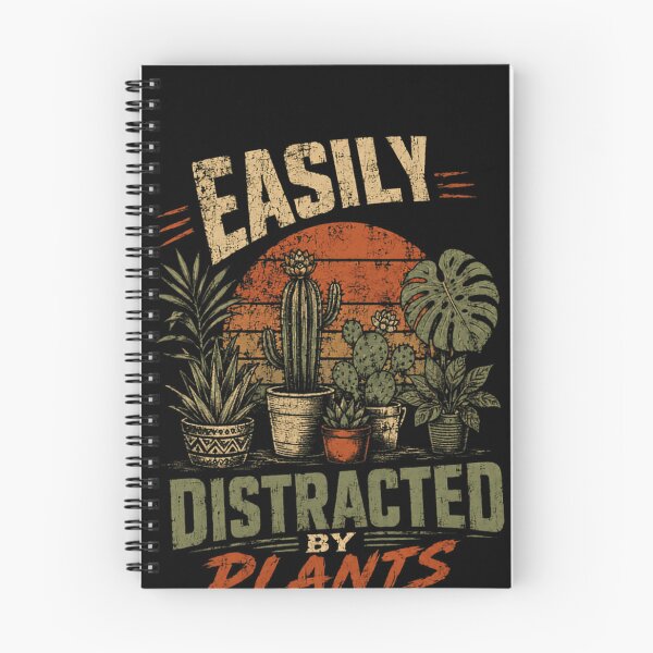 Item preview, Easily Distracted By Plants Plant Lover Houseplant Gardener designed and sold by RetroMini2026.