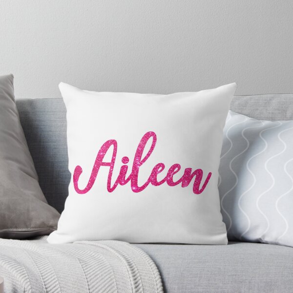 Item preview, Aileen Hot Pink Sparkly Personalised Name Design designed and sold by CamilasPrints.