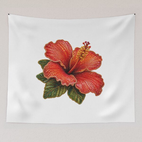 Item preview, Bead Embroidery Seed Bead Botanical Craft Art designed and sold by AMICO77.
