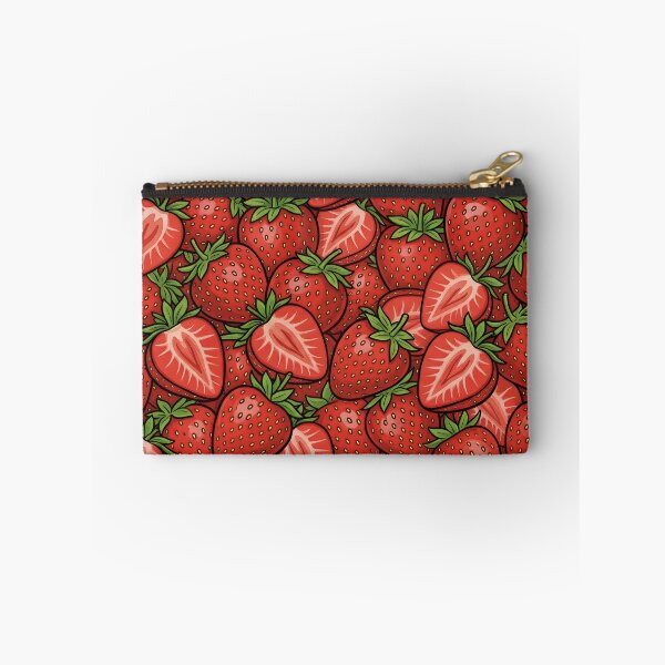 Item preview, Fresh Strawberry Pattern Seamless Fruit Print Illustration designed and sold by RkskArt.