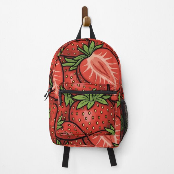Item preview, Fresh Strawberry Pattern Seamless Fruit Print Illustration designed and sold by RkskArt.