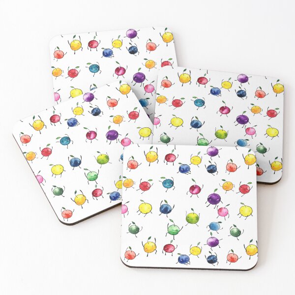 Item preview, Stardew Valley Watercolor Junimos on White Background designed and sold by JurassicParkans.
