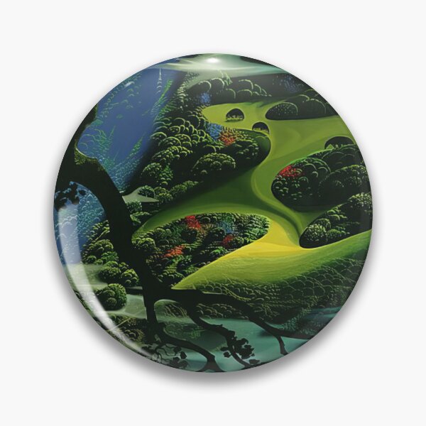 Item preview, Eyvind Earle designed and sold by GridDecay.