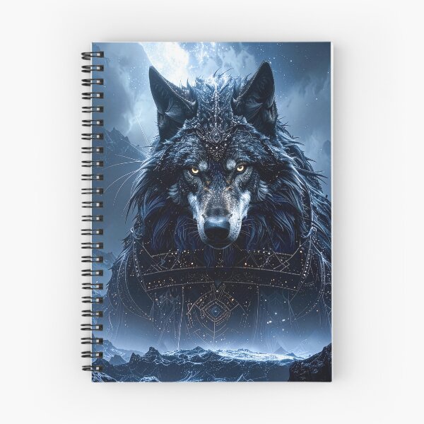 Item preview, Cosmic Fantasy Wolf designed and sold by Mystic-Art-2.
