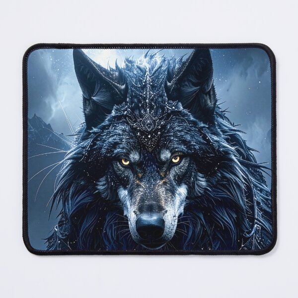 Item preview, Cosmic Fantasy Wolf designed and sold by Mystic-Art-2.