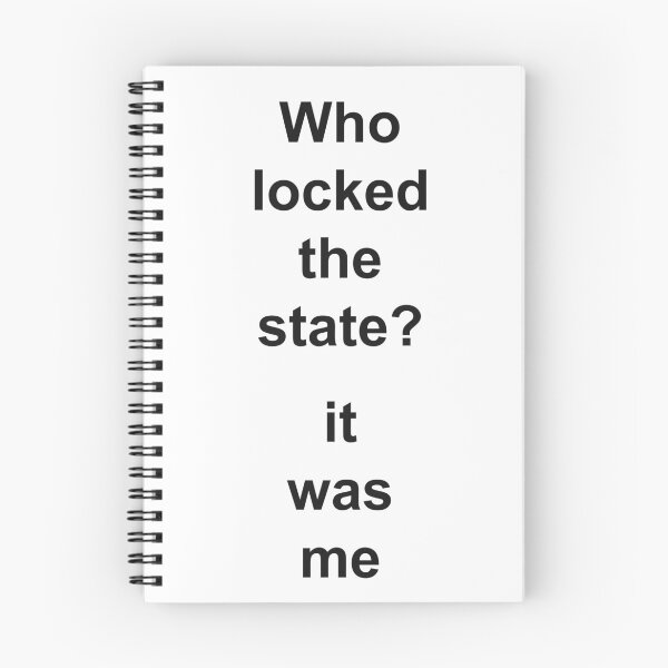 Item preview, Who Locked the Terraform State Shirt designed and sold by Power Designs.