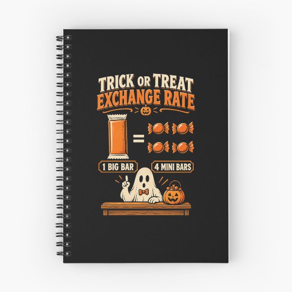 Item preview, Funny Trick Treat Candy Exchange Rate Halloween Art designed and sold by elderberry.