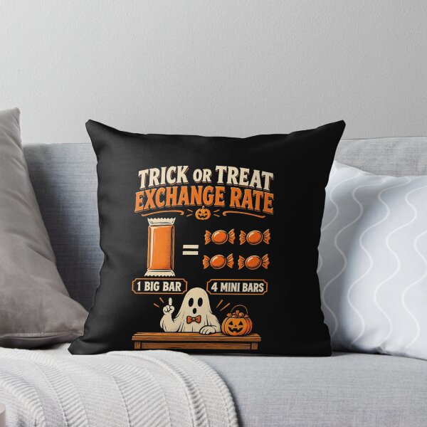 Item preview, Funny Trick Treat Candy Exchange Rate Halloween Art designed and sold by elderberry.