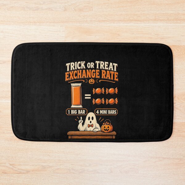 Item preview, Funny Trick Treat Candy Exchange Rate Halloween Art designed and sold by elderberry.