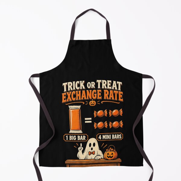 Item preview, Funny Trick Treat Candy Exchange Rate Halloween Art designed and sold by elderberry.