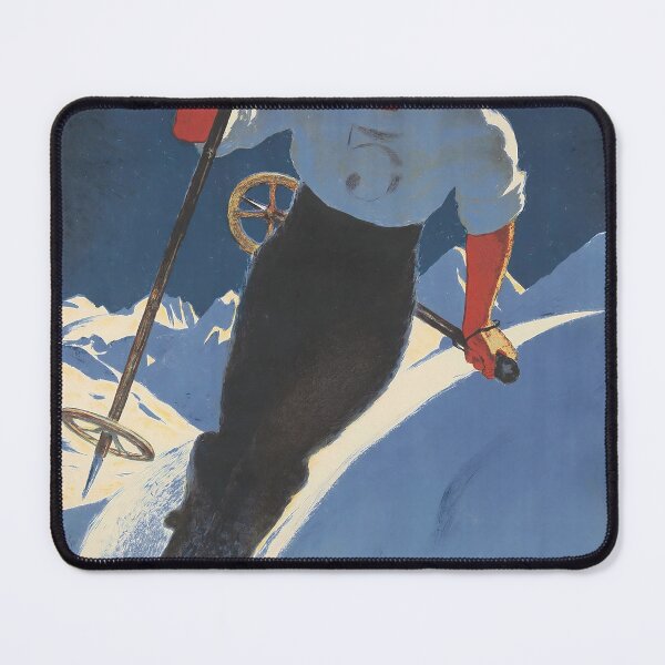 Item preview, Carl Moos Klosters / 14. Grosses Ski-Rennen 1919 designed and sold by Gilmour-Prints.