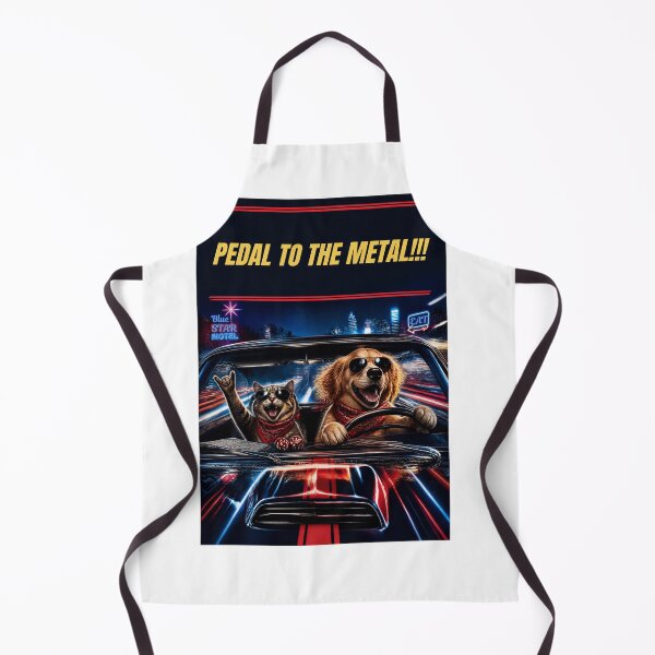 Item preview, Divertido perro y gato conduciendo un coche - Dibujo animado a todo gas designed and sold by LookWhatIGot.