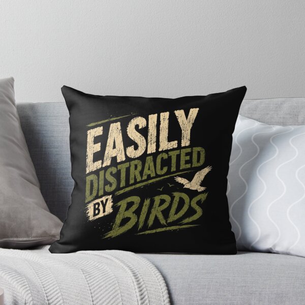 Item preview, Easily Distracted By Birds Birdwatching Enthusiast Nature Lover designed and sold by RetroMini2026.