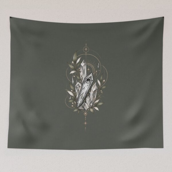 Item preview, Crystal Grove Geometric Botanical Art designed and sold by StoneOak.