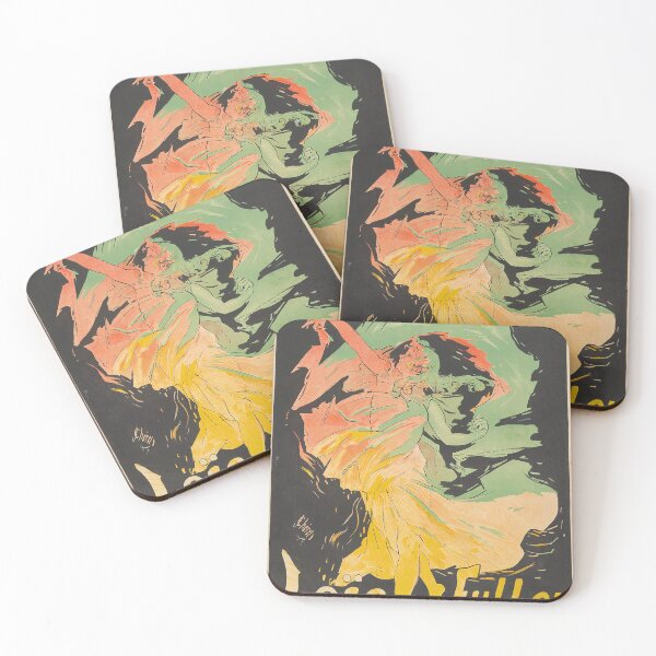 Item preview, Folies-Bergere / Loie Fuller 1897 designed and sold by Gilmour-Prints.