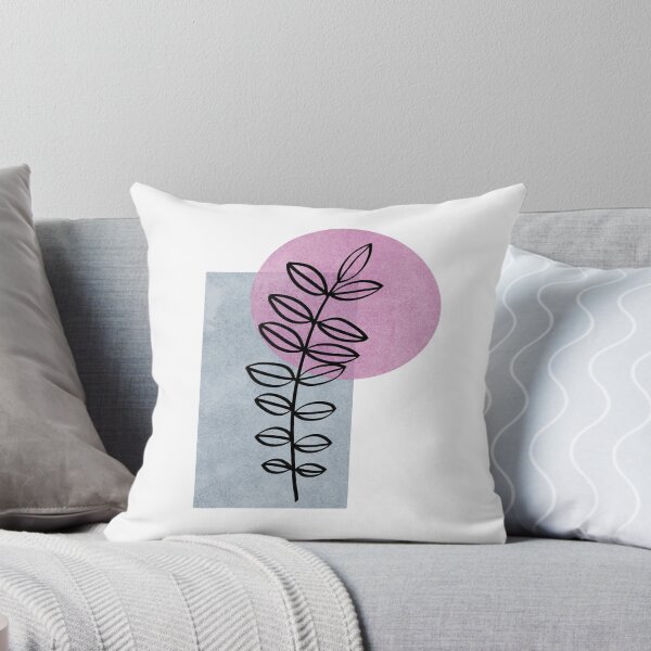 Item preview, Leafy Branch Modern Line Art Print designed and sold by astersigil.