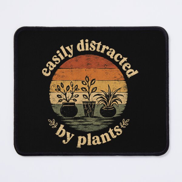 Item preview, Easily Distracted By Plants Plant Lover Gardener designed and sold by RetroMini2026.