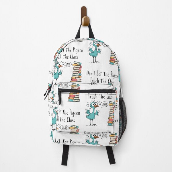 Item preview, Pigeon Teach Funny Teacher Classroom humor idea gift designed and sold by Amzkao.