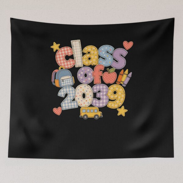 Item preview, Class of 2039 School Bus Apple Crayon Student designed and sold by snowry.