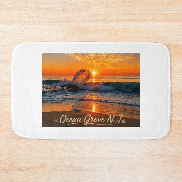 Item preview, Golden Break-Ocean Grove designed and sold by Abby's View.